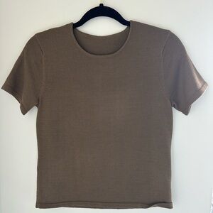 Knit T Shirt